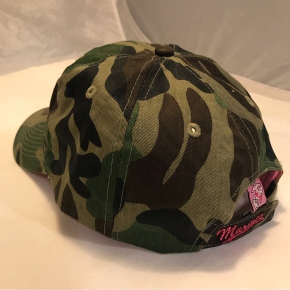 CapSmith Inc - Woman's United States Marine Corp USMC Adjustable Ball Cap - Picture 8 of 14